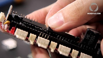 (7. Electronica Sanguinololu) Tutorial montaje kit impresora 3D Moebyus