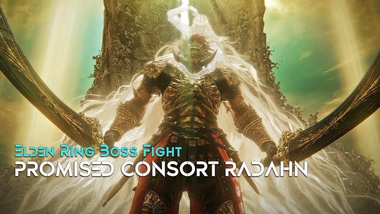 Promised Consort Radahn - Elden Ring Boss Fight (4K/HDR) - YouTube