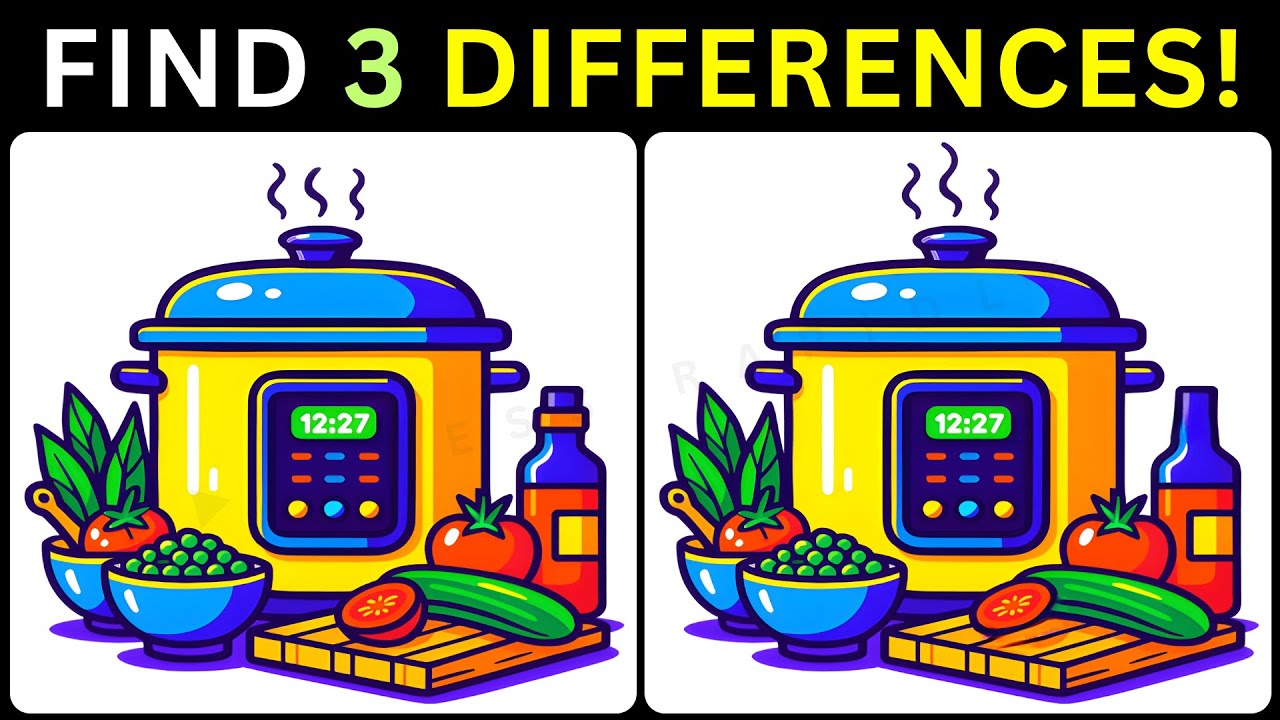 🎉Three Differences Puzzle: 3 Things Are Off🔍【#285 Brain Game Challenge Spot 3 Differences】