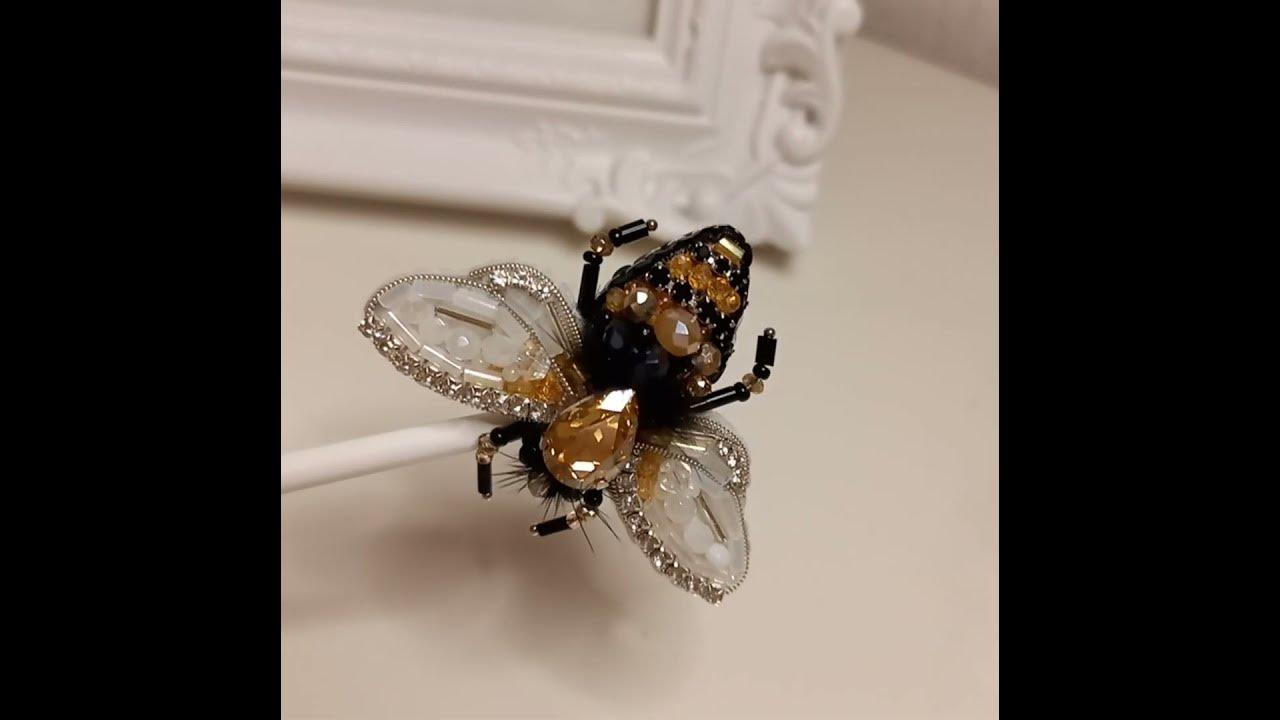 Брошка пчелка 2🐝 ️ - YouTube