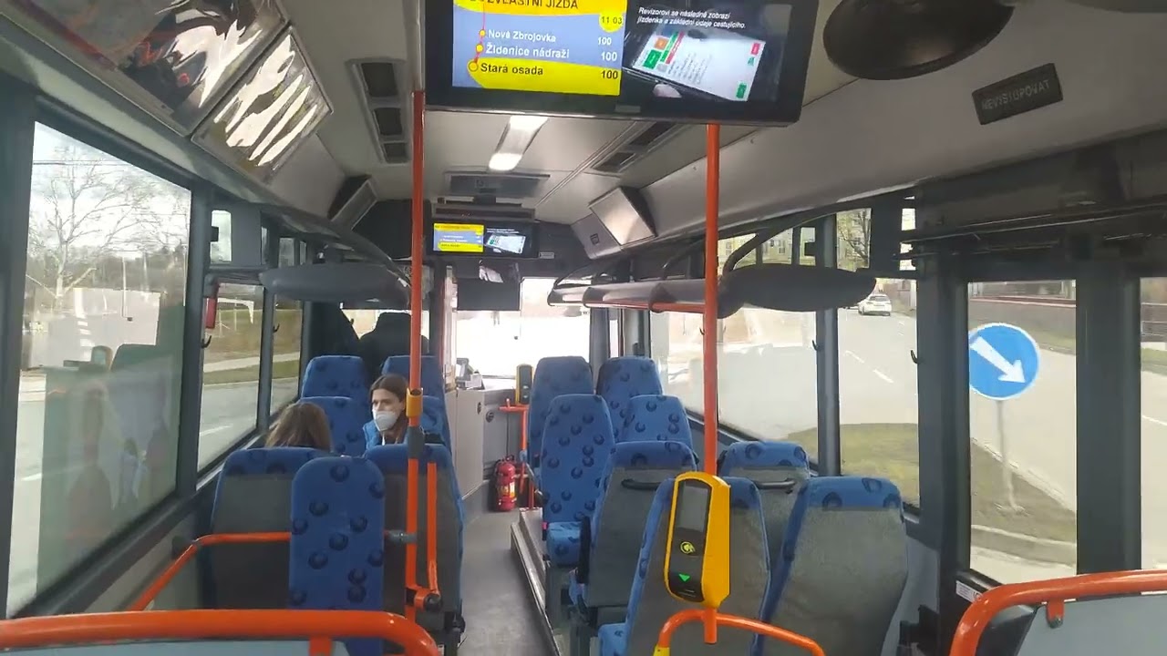 [DPMB] Iveco Crossway LE LINE 12M na zvláštní okružní jízdě z Nové Zbrojovky (přes Starou Osadu)