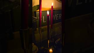 WALMART GARLAND & CANDLES #christmas