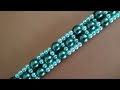 Easy beaded bracelet. DIY. Лёгкий браслетик из бусин