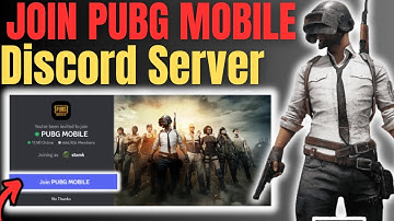 How to Join PUBG Mobile Discord Server (2025 Guide)