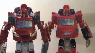 hasbro vs henkei ironhide..and a 2000 subscribers message
