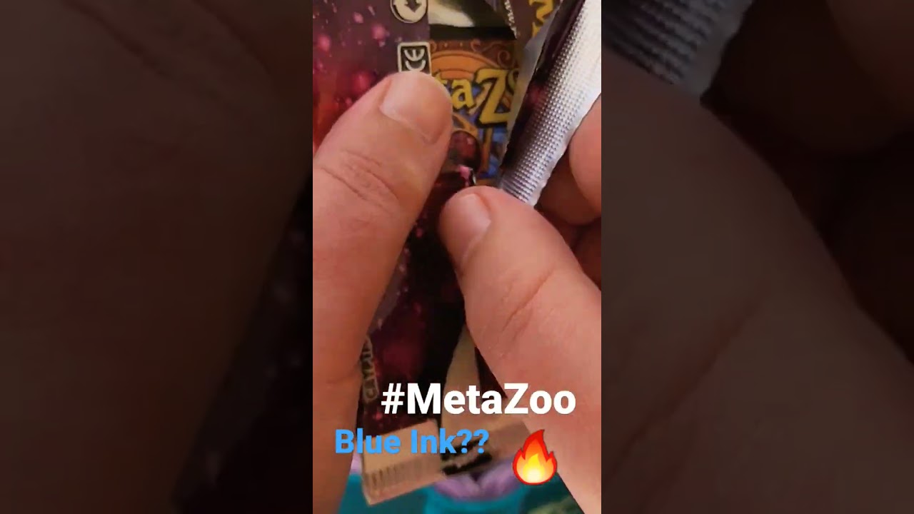 Blue Ink?? Opening 2nd Ed Metazoo Box Topper! 🔥 