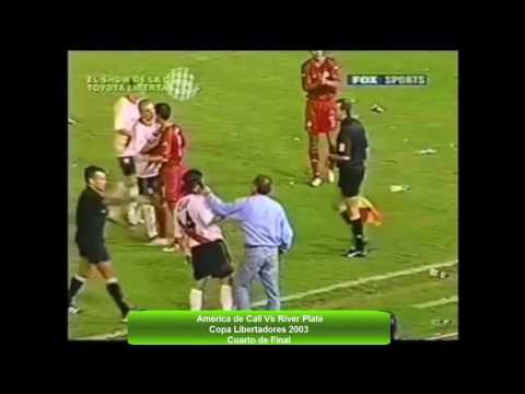 América de Cali vs River Plate Copa Libertadores 2003   Cuartos de Final