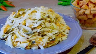 ГЛАВНОЕ не ПРОПУСТИ!!! НОВЫЙ бомбический САЛАТ из КАПУСТЫ. Вкусно и очень быстро ГЛАВНОЕ не ПРОПУСТИ!!! НОВЫЙ бомбический САЛАТ из КАПУСТЫ. Вкусно и очень быстро