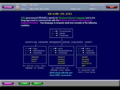 SQL 002 What is SQL DML DDL DCL and how does it work? - YouTube