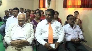 Valedictory Event- Welcome by Dr. Arun ingle