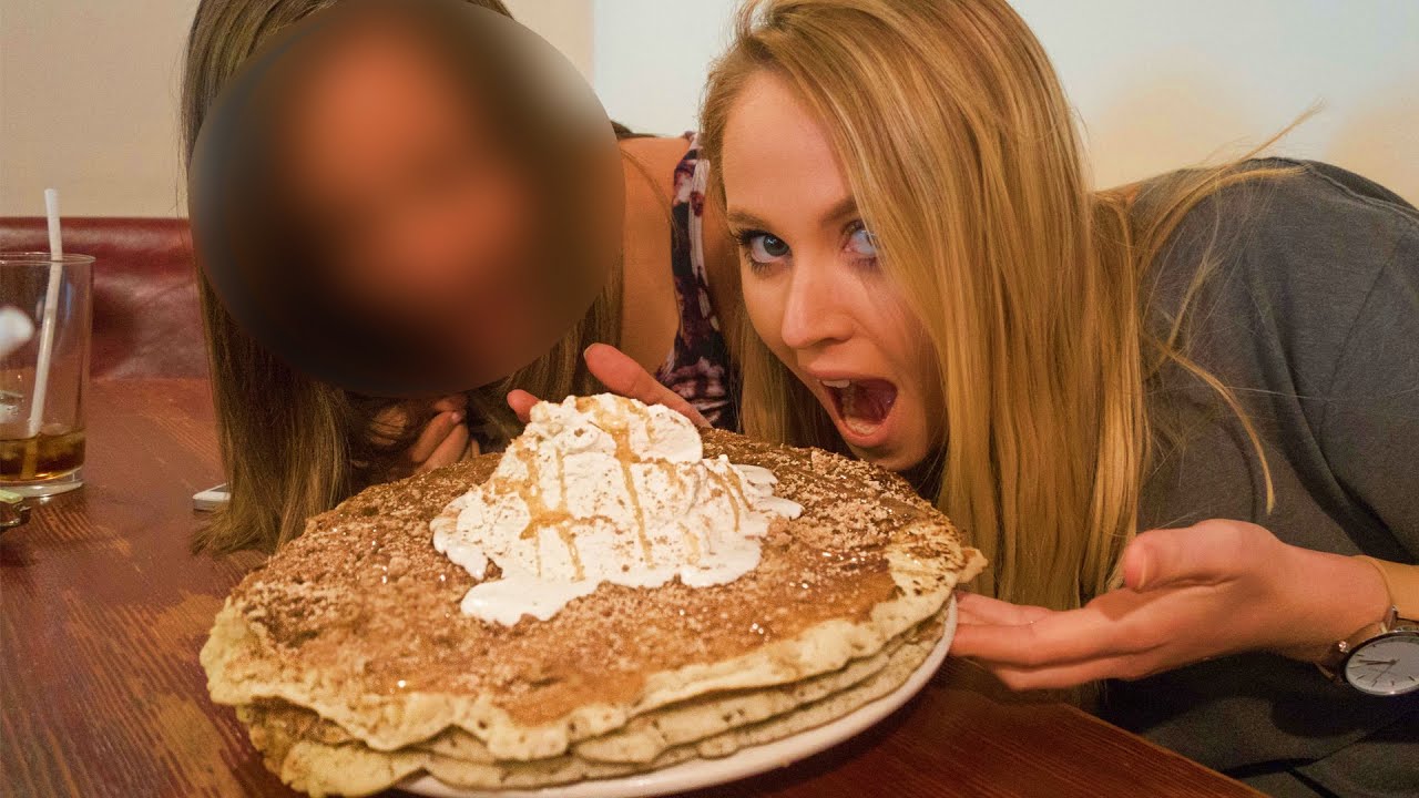 MYSTERY VISITOR & THE WORLDS BIGGEST PANCAKES [LA, USA]