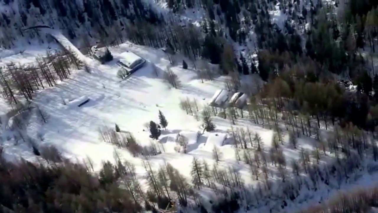 Valanga in Val Vény, le immagini girate dai soccorritori