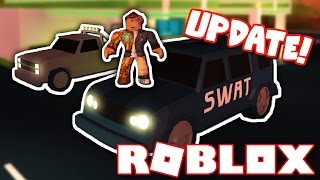 New roblox jailbreak update!! swat car + pickup truck!