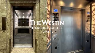 COOL OTIS Traction Scenic Elevator To Don Alfonso - The Westin Harbour Castle - Toronto, ON