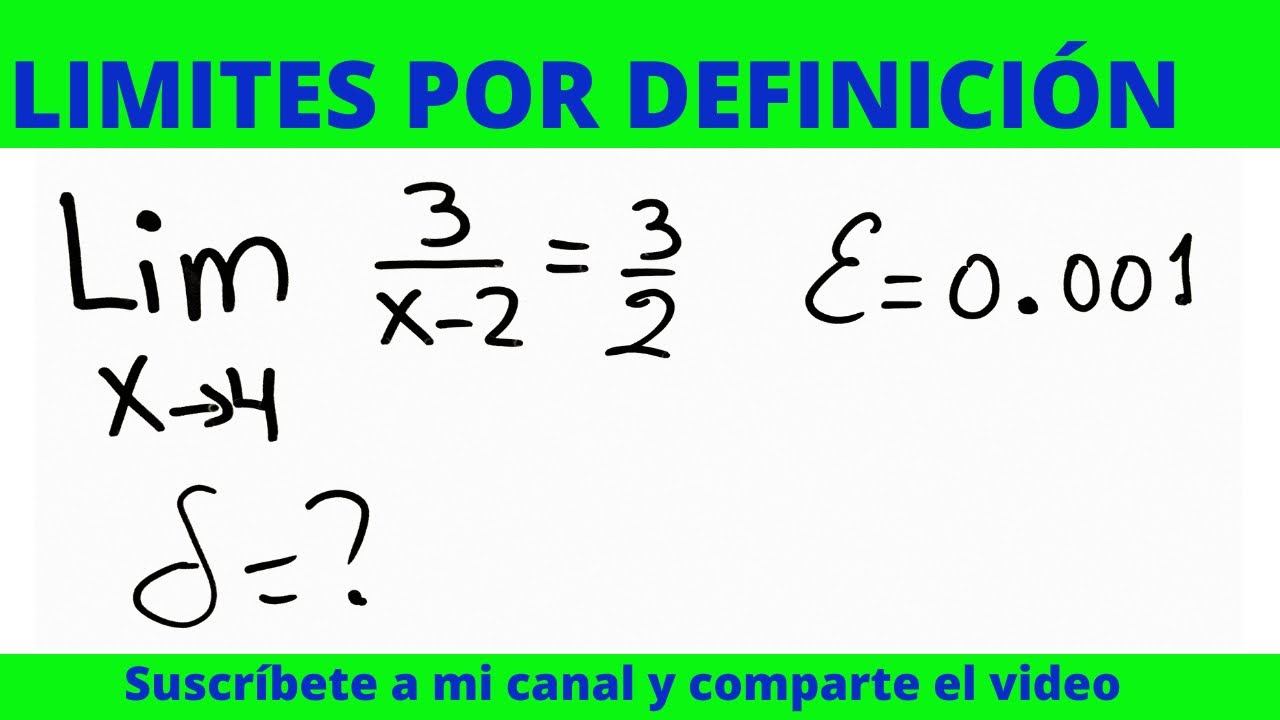 LÍMITES POR DEFINICIÓN