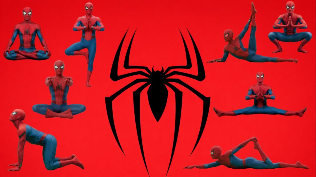 Spider-Man Morning Yoga for Kids ☀️ Fun Stretching to Start the Day