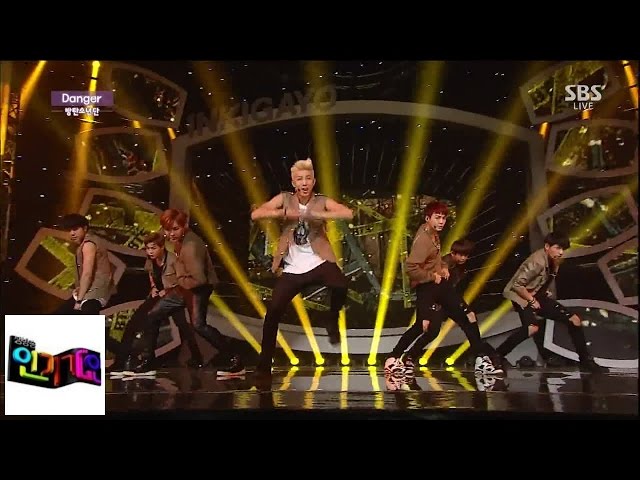 Bulletproof Boys (BTS)] Danger @ Popular song Inkigayo 140907