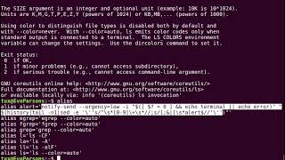 M01T2.2 - Intro to Linux - Bash aliases