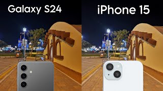 Samsung Galaxy S24 vs iPhone 15 Camera Test Comparison