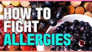 How to fight allergies naturally, histamine and antihistamine food