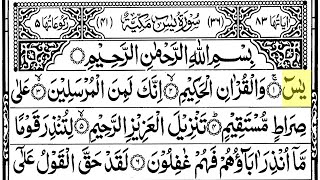 Surah Yaseen سورۃ یس ☘️Full Arabic Text 📖 HD | Sheikh Alaa Aqel | Most Calming Recitation | Ep8