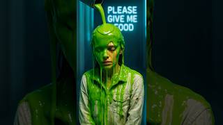 Very Kind Woman Gives Her Food To Hungry Cat And Kitten Be Kind