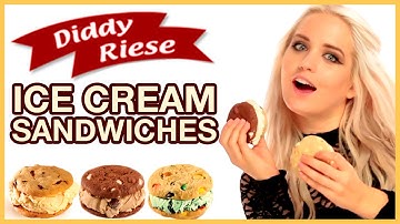 Cookie Ice Cream Sandwich Taste Test!
