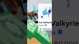 ICE VALKYRIE 🤑 #roblox #avatar #funny #memes #helpmemakethismakesense #mm2 #throwingknife