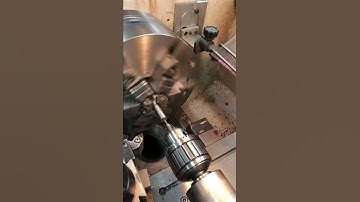 Tapping by manual lathe machine