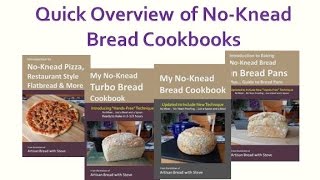 Quick Overview Of No-Knead Bread Cookbooks Worlds Easiest Bread Recipes Technique