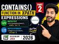 84. contains() function in XPath Expressions  - Part 2 (Selenium Java 2026)