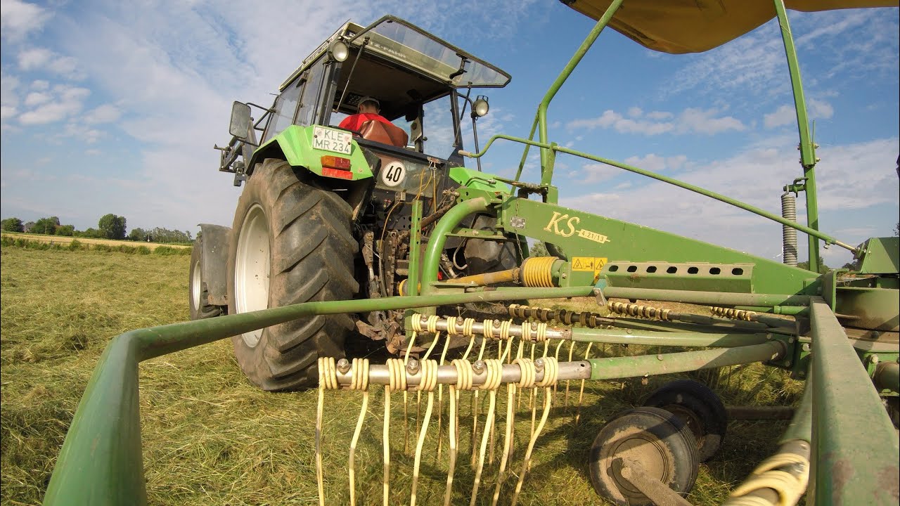 [GoPro] Wendern und schwadern mit Deutz-Fahr Agroxtra 4.17
