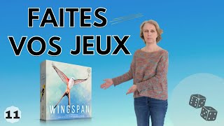 Présentation du jeu Wingspan