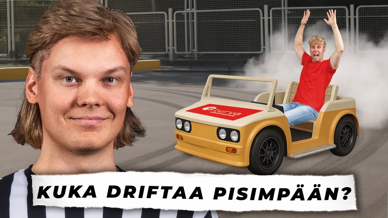 Kuka driftaa pisimpään voittaa! (OLYMPIALAISET)