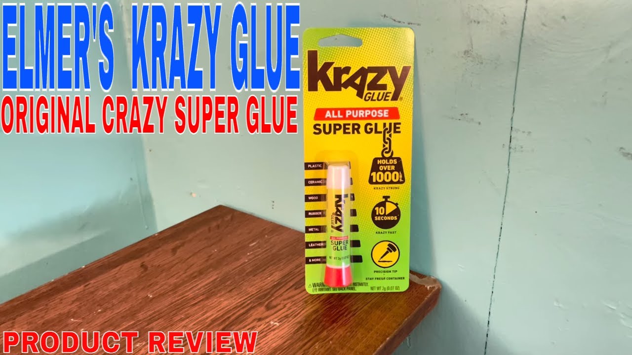  Krazy Glue Original Crazy Super Glue All Purpose