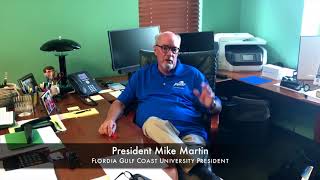 Welcome Home, Class of 2021 - President Mike Martin