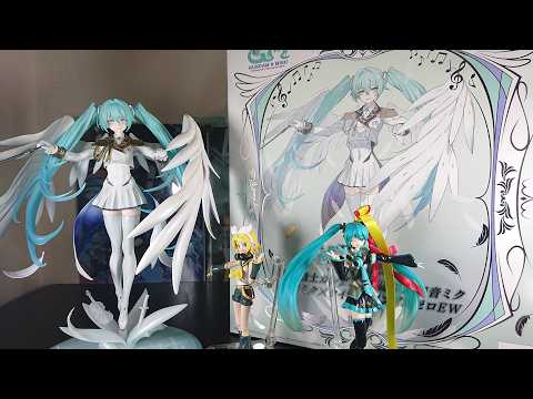 Lucrea Hatsune Miku x Wing Gundam Zero EW Figure Review! - YouTube