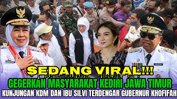 VIRAL!!! KDM DATANGI KEDIRI DI GERUDOK RIBUAN MASYARAKAT DAN INI YANG TERJADI...