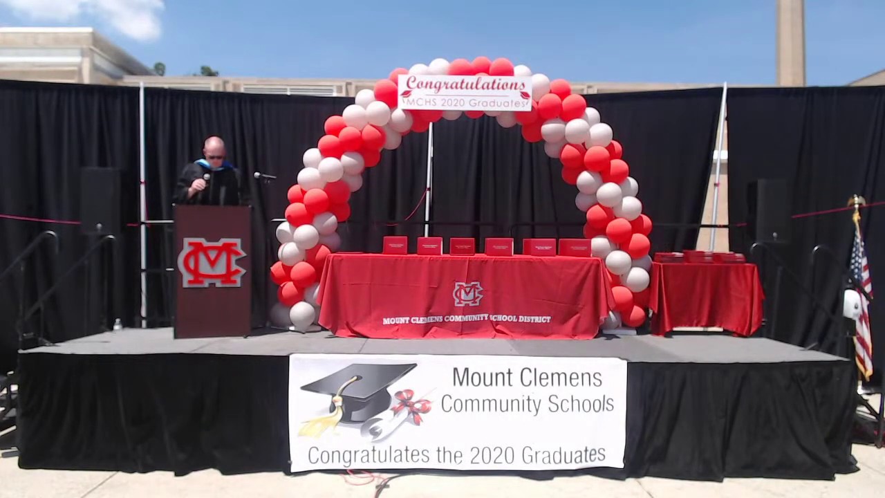 Mount Clemens High School Class of 2020 Commencement Exercises YouTube