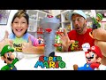 Father Vs Son PLAY BLOW UP SHAKEY TOWER! / Mario &amp; Luigi Time