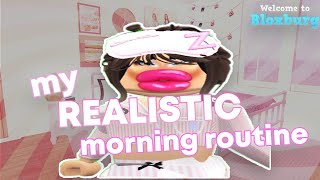 my REALISTIC morning routine | A BLOXBURG Roleplay my REALISTIC morning routine | A BLOXBURG Roleplay