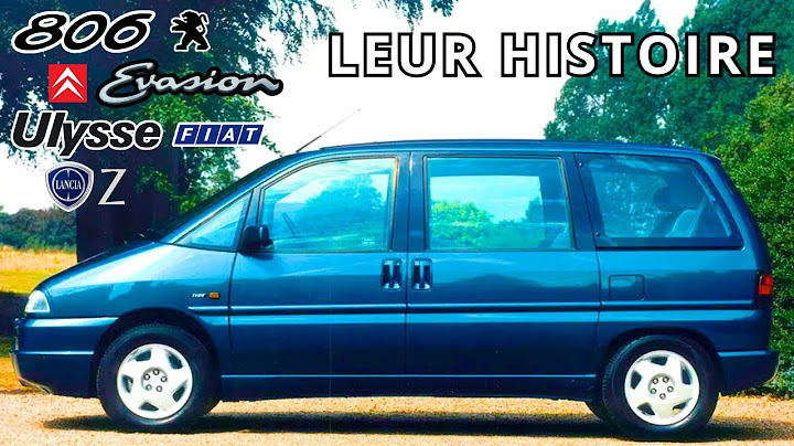 Peugeot 806, Citroën Evasion, Fiat Ulysse, Lancia Zeta : Le Coup de GÉNIE