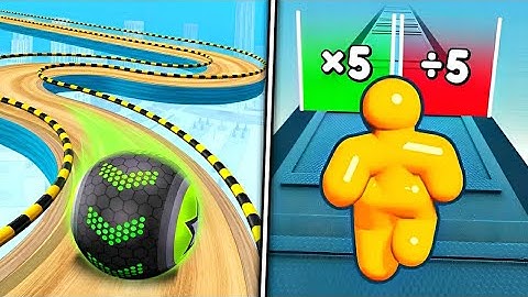 Going Balls Vs Tall Man Run - All level Mobile Gameplay Walkthrough Android iOS