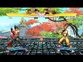Jin Guile Vs Ibuki Raven Hardest AI Street Fighter X Tekken 