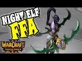 Warcraft Reforged NIGHT ELF FFA GAMEPLAY