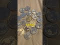 عملات معدنية وزنها 10 أونصات وشرائح دائرية وزنها 10 أونصات وقضبان وزنها 10 أونصات استراتيجية