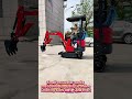 Although small in size, mini excavators are indispensable helpers in engineering construction.