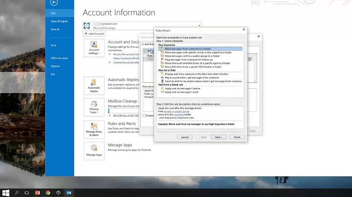 How to Automatically Forward & Redirect Emails in Outlook 2013