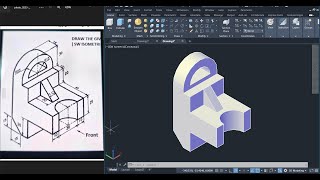 AutoCAD 3D modeling | اوتوكاد رسم 3 دي