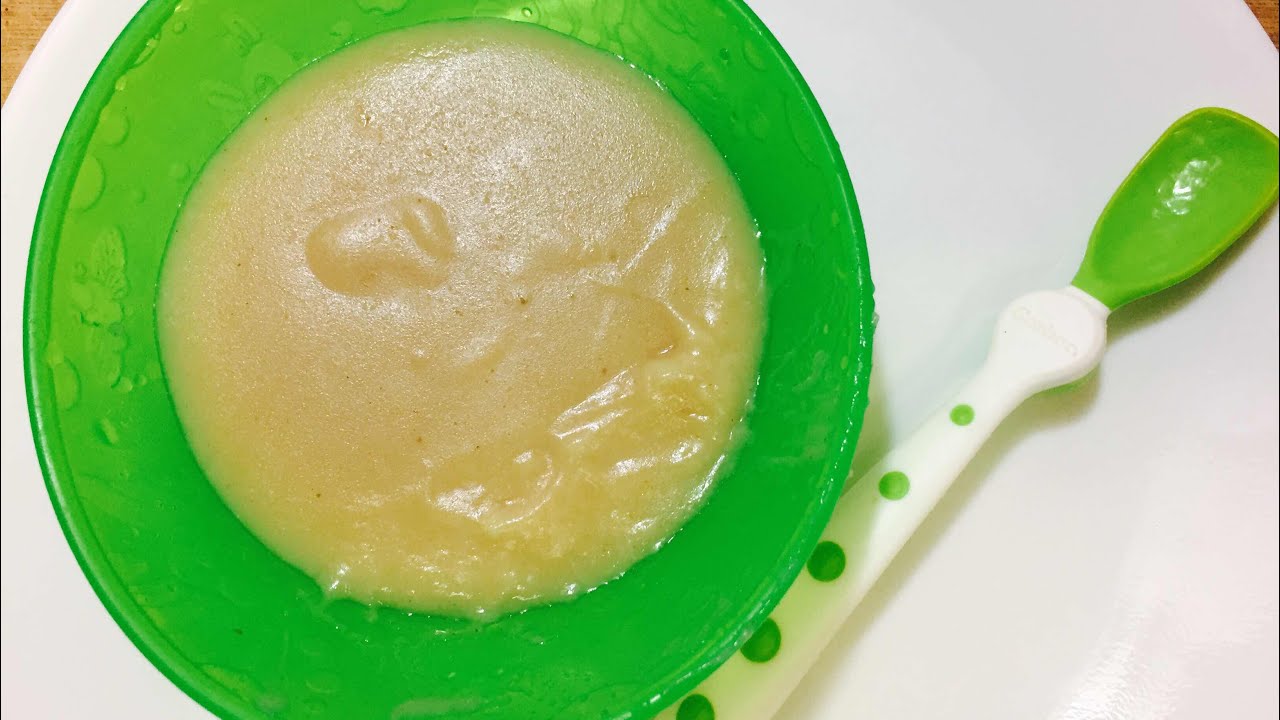 moong dal porridge for babies